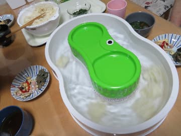 流しそうめん機3